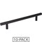 Elements 128 mm Center-to-Center Matte Black Naples Cabinet Bar Pull,  220MB-10 - alternate 1